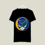 Team St Louis Blues Grateful Dead Logo Band 1 T Shirt