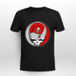 Team Tampa Bay Buccaneers Grateful Dead Logo Band 3 T Shirt