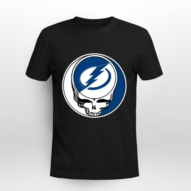 Team Tampa Bay Lightning Grateful Dead Logo Band 0 T Shirt