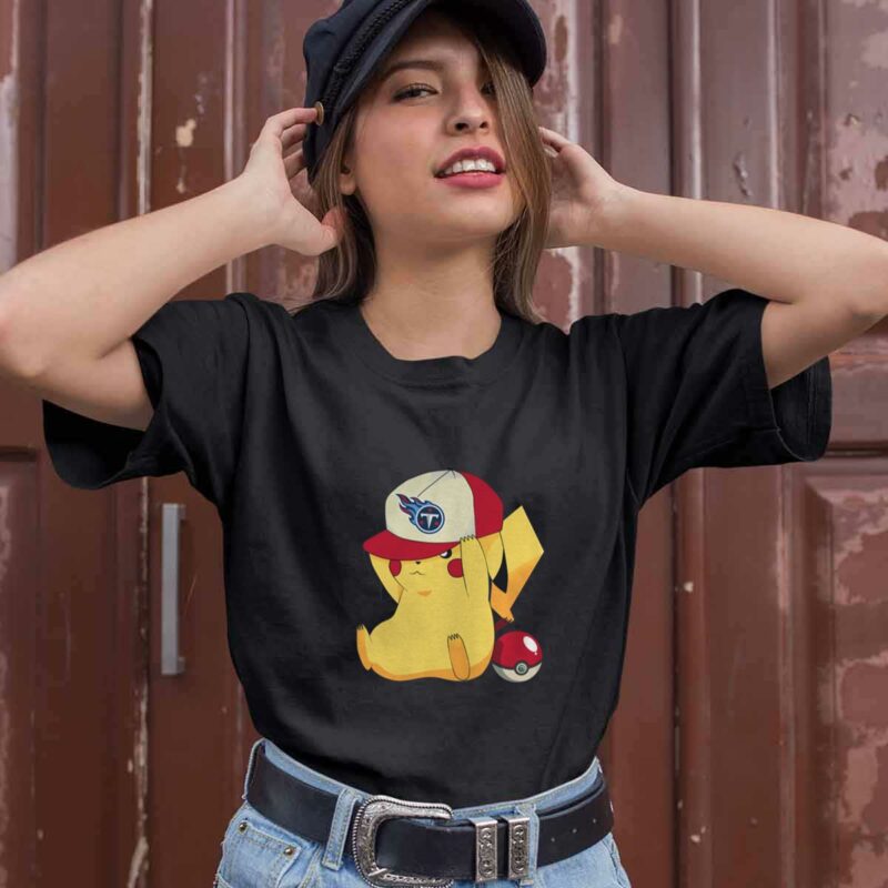 Tennessee Titans Pikachu Pokemon 0 T Shirt