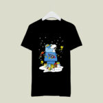 Tennessee Titans Santa Snoopy Brings Christmas To Town 3 T Shirt
