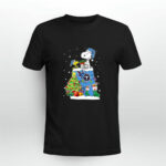 Tennessee Titans Snoopy Woodstock Christmas 4 T Shirt