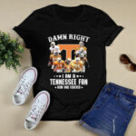 Tennessee Volunteers Damn right 4 T Shirt
