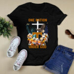 Tennessee Volunteers one nation under god 4 T Shirt