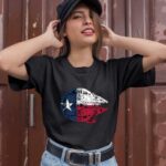 Texas Flag And The Millennium Falcon Star Wars 1 T Shirt