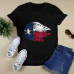 Texas Flag And The Millennium Falcon Star Wars 4 T Shirt