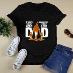 Texas Longhorns Dad sons first hero daughters first love 4 T Shirt
