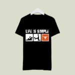 Texas Longhorns Life Is Simple 1 T Shirt