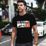 Texas Longhorns Life Is Simple 2 T Shirt