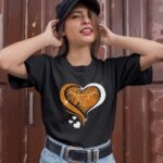 Texas Longhorns Twinkle Heart 3 T Shirt