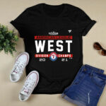 Texas Rangers American League AL West Division Champions 2021 spor 2 T Shirt