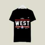 Texas Rangers American League AL West Division Champions 2021 spor 3 T Shirt