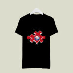 Texas Rangers Autism 3 T Shirt