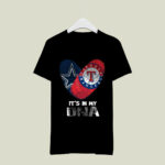 Texas Rangers and Dallas Cowboys Heart Its in my DNA 2 T Shirt