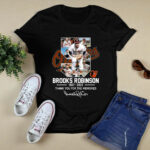 Thank You For The Memories Brooks Robinson 1937 2023 Signature 3 T Shirt