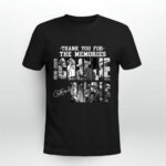 Thank You For The Memories Charlie Daniels Signature 2 T Shirt
