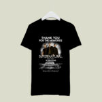 Thank You For The Memories Supernatural 2005 2020 15 Seasons 327 Episodes Always Keep Fighting 3 T Shirt