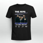 The 1975 World Tour 2024 22nd Anniversary 2002 2024 Signed 2 T Shirt