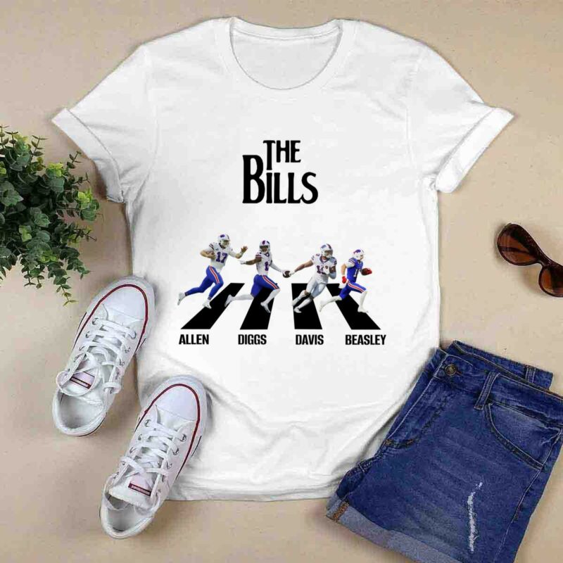 The Bills Allen Diggs Davis Beasley Abbey Road 0 T Shirt