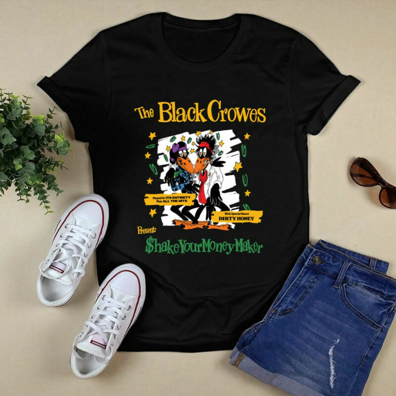 The Black Crowes Rock Band Front 4 T Shirt