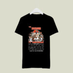 The Browns 75th anniversary thank you for the memories signature 4 T Shirt