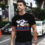 The Buffalo Bills Joe Cool And Woodstock Snoopy Mashup 1 T Shirt