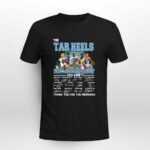 The Carolina Tar Heels Team 112th Anniversary 1910 2022 Signatures 0 T Shirt
