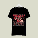 The Cars Rock Band 48th Anniversary 1976 2024 Signature 2 T Shirt