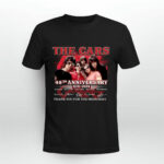 The Cars Rock Band 48th Anniversary 1976 2024 Signature 3 T Shirt