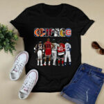 The Chicago Sport Teams Payton Jordan Thomas Mikita And Banks Signatures 4 T Shirt