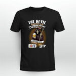 The Devil Whispered To Me Im Coming For You I Whisper Back Bring Miller Lite 2 T Shirt