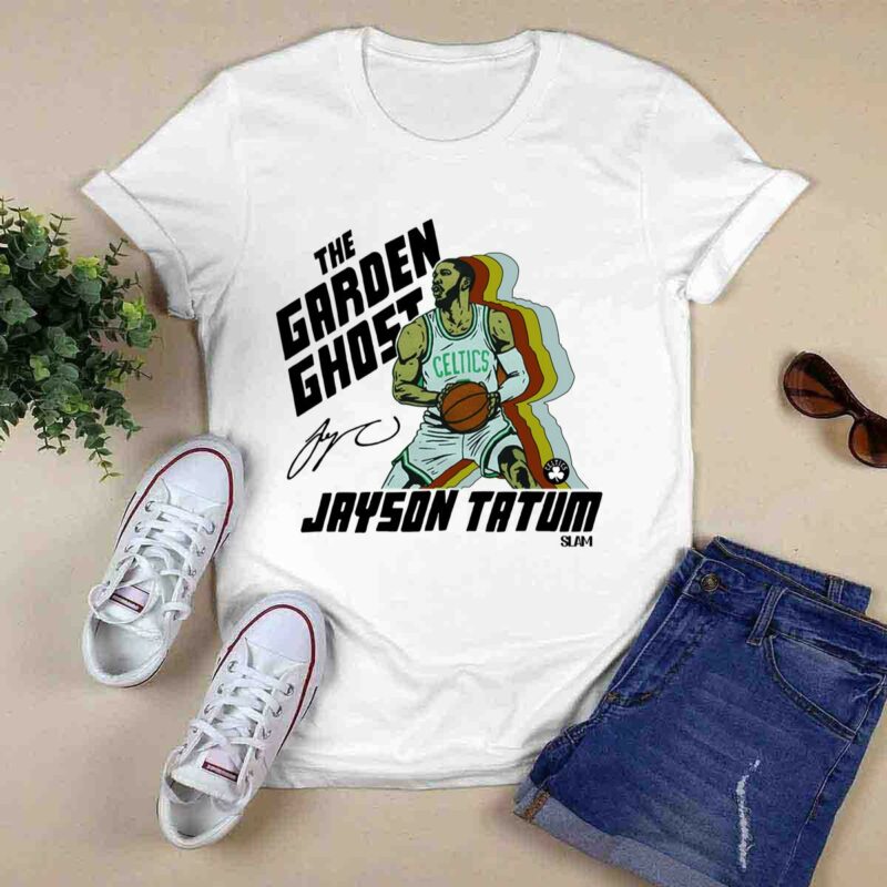The Garden Ghost Jayson Tatum Slam 0 T Shirt