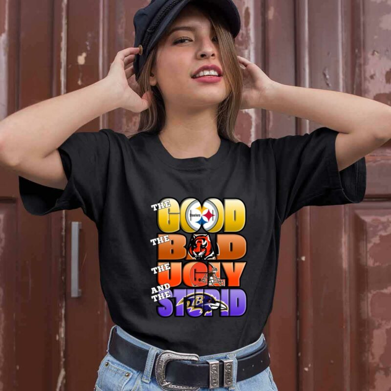 The Good Bad Ugly Stupid Mashup Pittsburgh Steelers 0 T Shirt