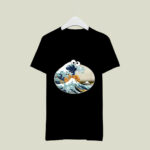 The Great Cookie Eating Wave Off Kanagawa Googly Eyes Ar 3 T Shirt