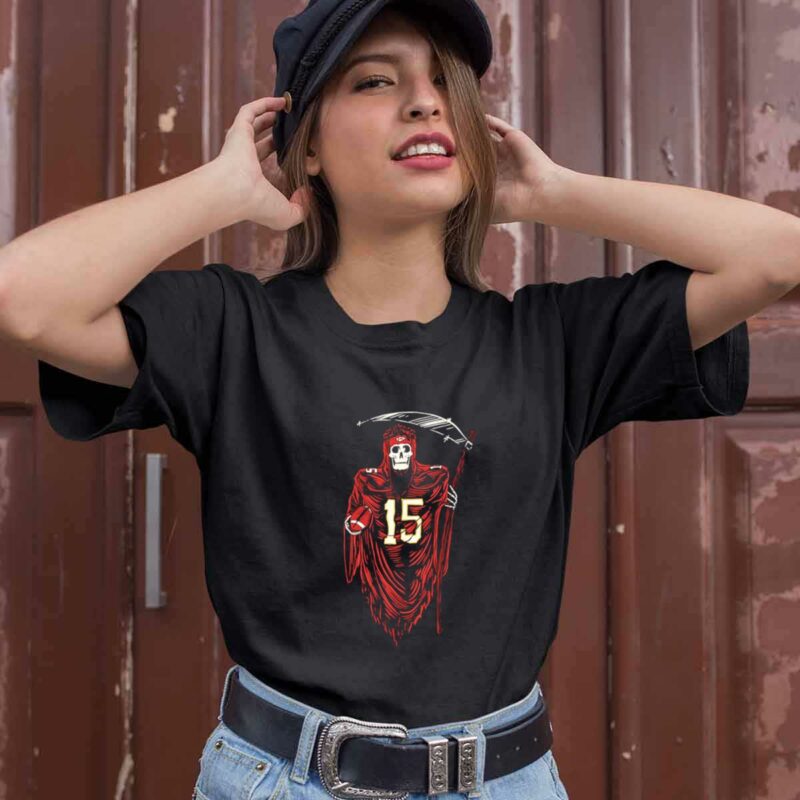 The Grim Reaper 13 Seconds Patrick Mahomes Kc Chiefs 0 T Shirt