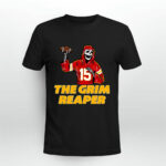 The Grim Reaper Kc Patrick Mahomes Kc Chiefs 2022 4 T Shirt