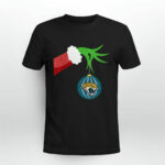 The Grinch Christmas Decoration Jacksonville Jaguars 3 T Shirt