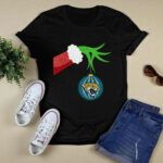 The Grinch Christmas Decoration Jacksonville Jaguars 4 T Shirt