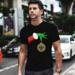 The Grinch Christmas Decoration New Orleans Saints 1 T Shirt