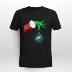 The Grinch Christmas Decoration Philadelphia Eagles 2 T Shirt