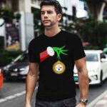 The Grinch Christmas Decoration Pittsburgh Steelers 1 T Shirt