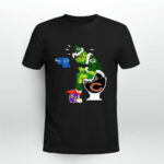 The Grinch Green Bay Shitting On Toilet Chicago And Other Teams 2023 2 T Shirt