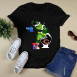 The Grinch Green Bay Shitting On Toilet Chicago And Other Teams 2023 3 T Shirt