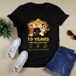 The Jonas Brothers 19 Years 2005 2024 Thank You For The Memories 3 T Shirt