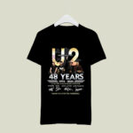 The Joshua Tree U2 48 Years 1976 2024 Signature Thank You For The Memories 2 T Shirt