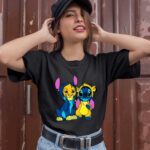 The King Lion And Baby Stitch Best Friends 1 T Shirt