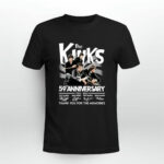 The Kinks 59th Anniversary 1964 2023 Thank You For The Memories 4 T Shirt