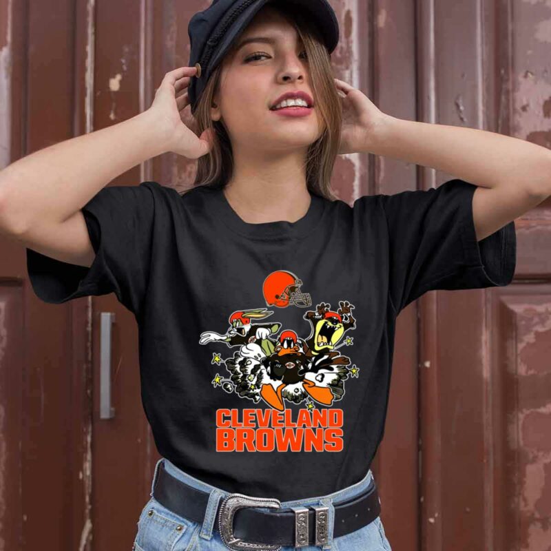 The Looney Tunes Football Team Cleveland Browns 0 T Shirt