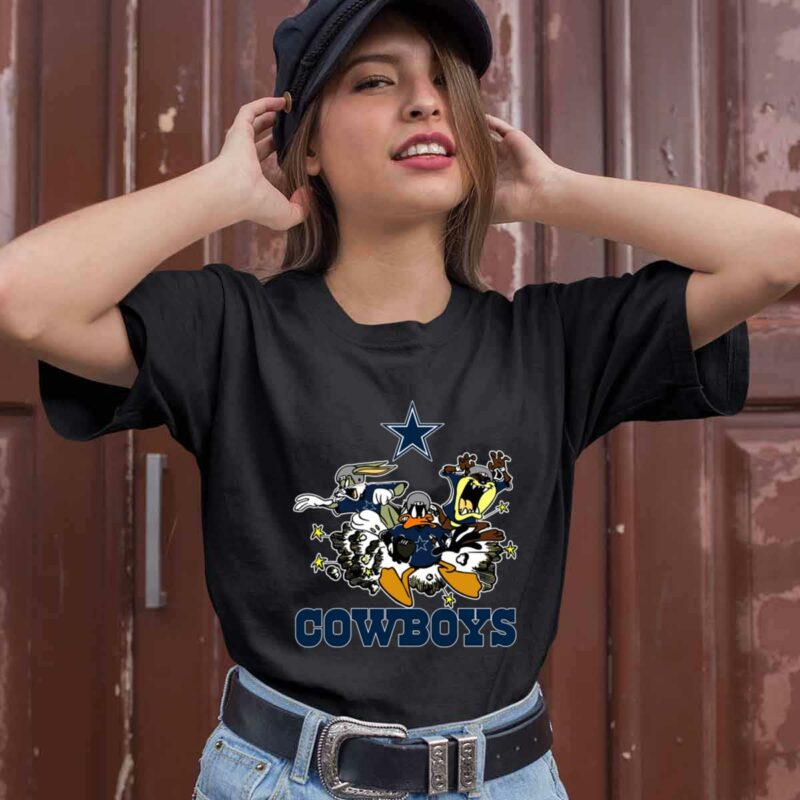 The Looney Tunes Football Team Dallas Cowboys 0 T Shirt