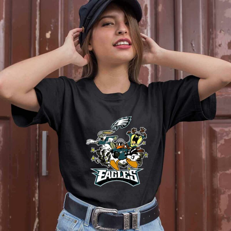 The Looney Tunes Football Team Philadelphia Eagles 0 T Shirt